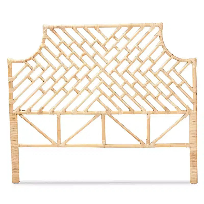 Testiera in Rattan Naturale/Marrone