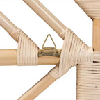 Testiera in Rattan Naturale/Marrone