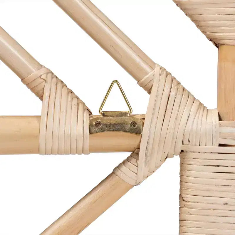 Testiera in Rattan Naturale/Marrone