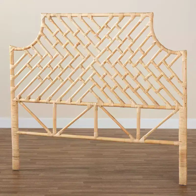 Testiera in Rattan Naturale/Marrone